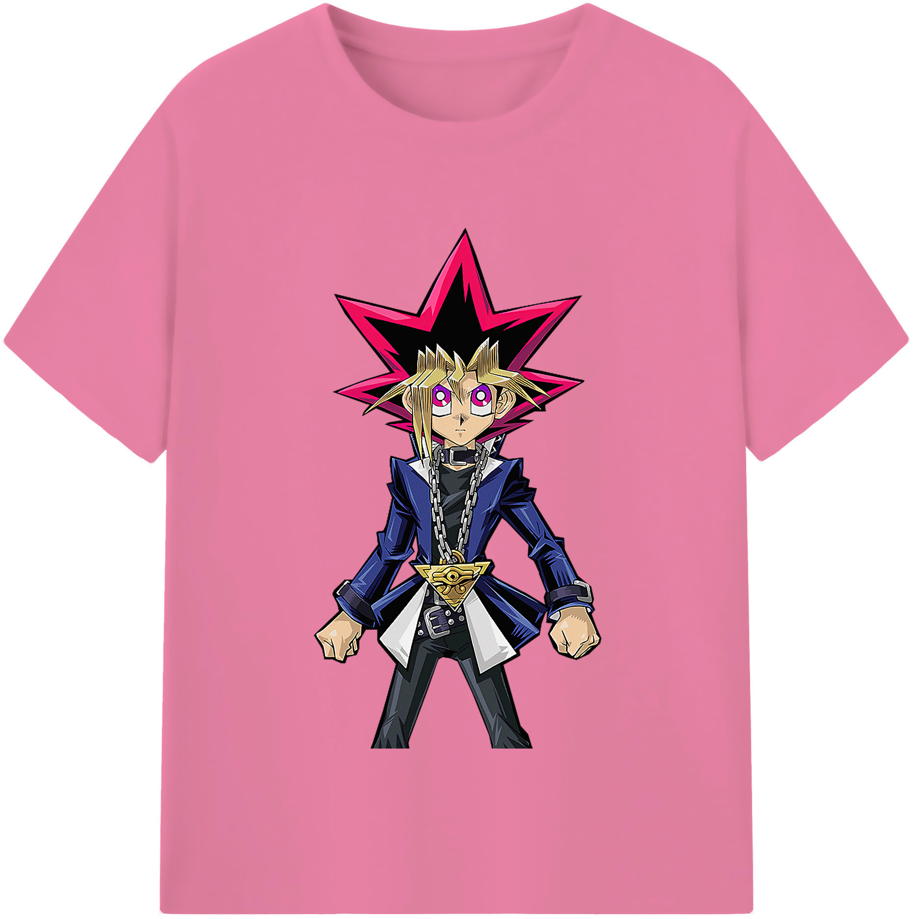 （画像用） 遊☆戯☆王 Yu-Gi-Oh! 綿100％半袖Tシャツ（フロントプリント）